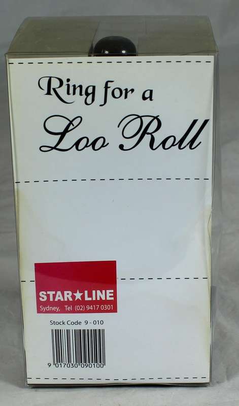 Ring for loo roll - metal bell