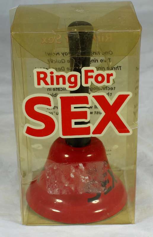 Ring for sex - metal bell