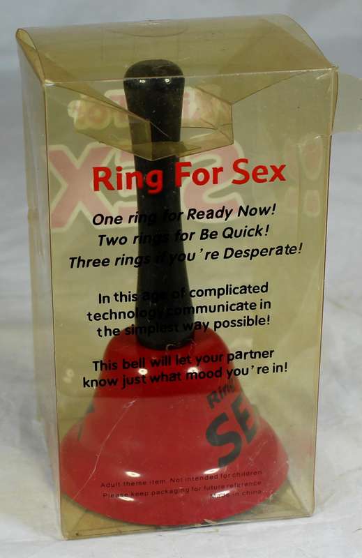 Ring for sex - metal bell