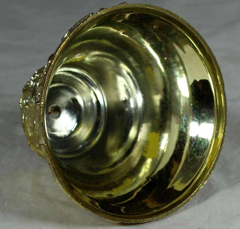 Gold painted plastic bell