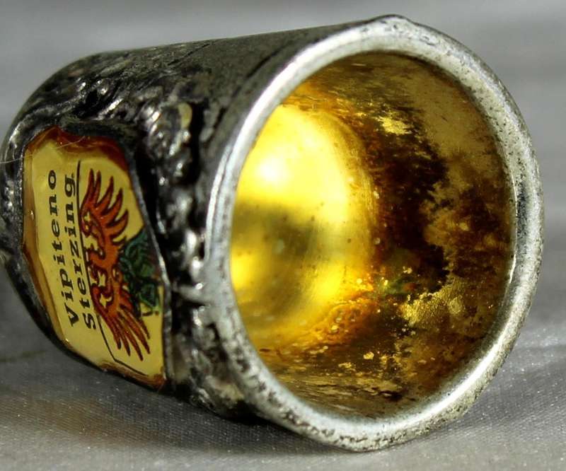 Metal thimble - Vipiteno Sterzing