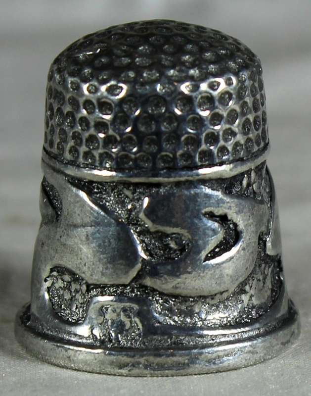 Metal thimble - Embossed