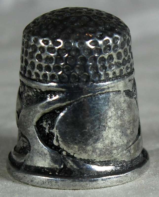 Metal thimble - Embossed