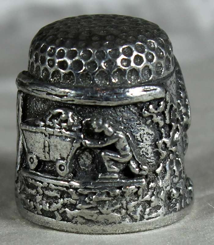 Pewter thimble - Sygun Copper Mine