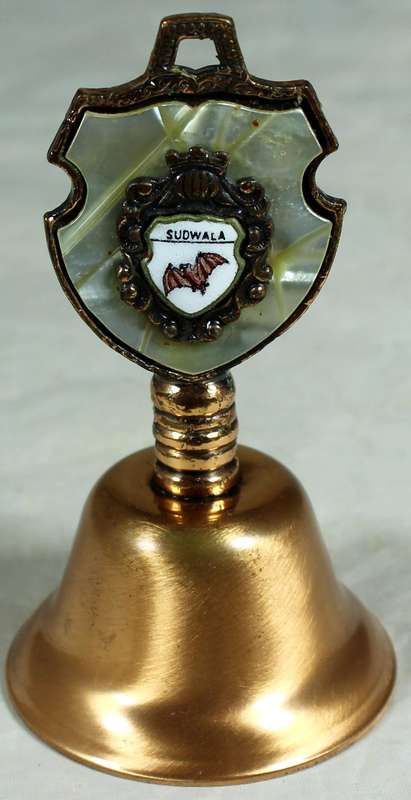 Souvenir copper bell - Sudwala