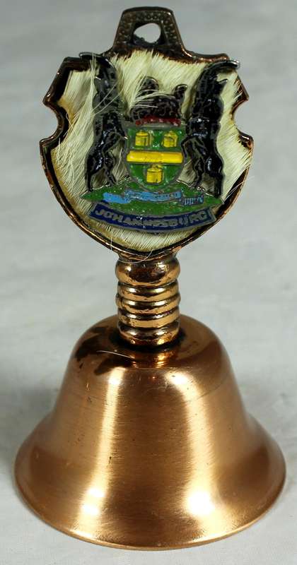 Souvenir copper bell - Johannesburg