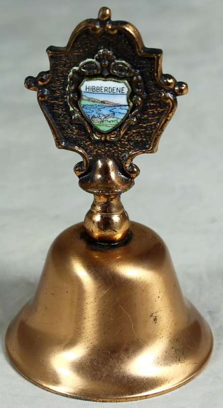 Souvenir copper bell - Hibberdene