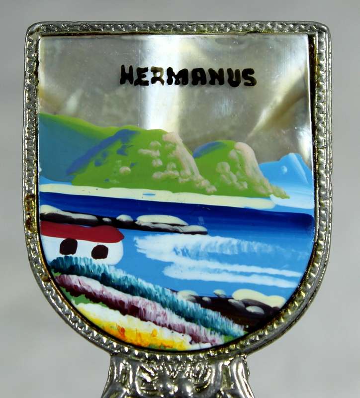 Souvenir silver plated bell - Hermanus