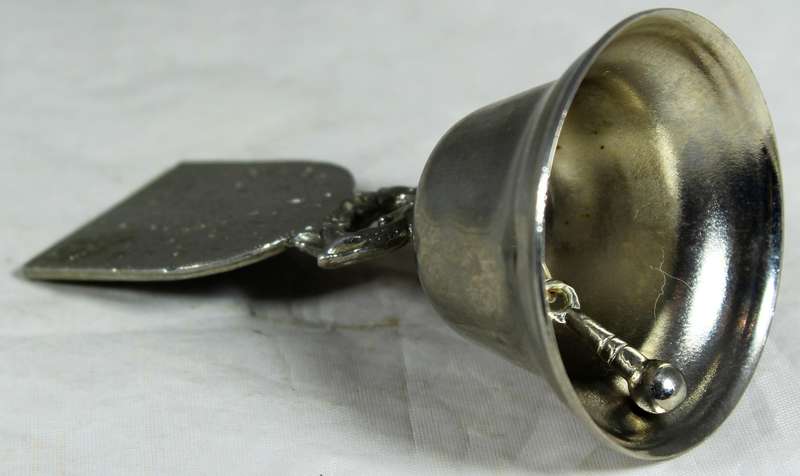 Souvenir silver plated bell - Hermanus