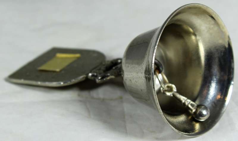 Souvenir silver plated bell - Benoni