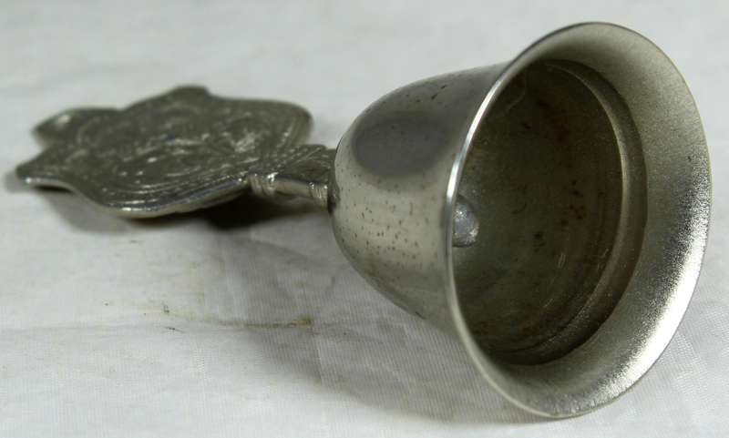 Souvenir silver plated bell - Margate