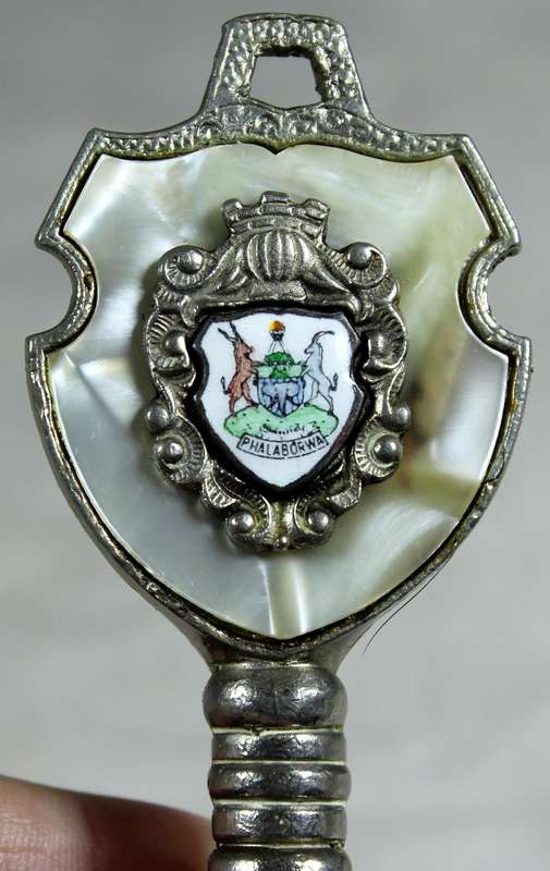 Souvenir silver plated bell - Phalaborwa