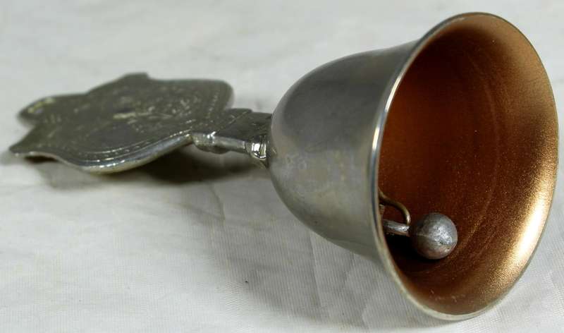 Souvenir silver plated bell - Kempton park