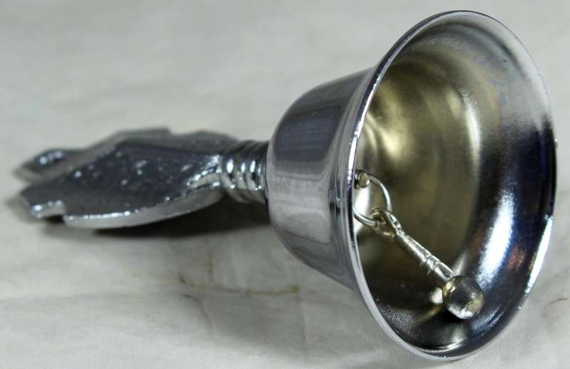 Souvenir silver plated bell - Tafelberg