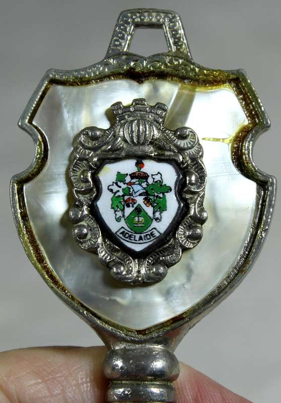 Souvenir silver plated bell - Adelaide