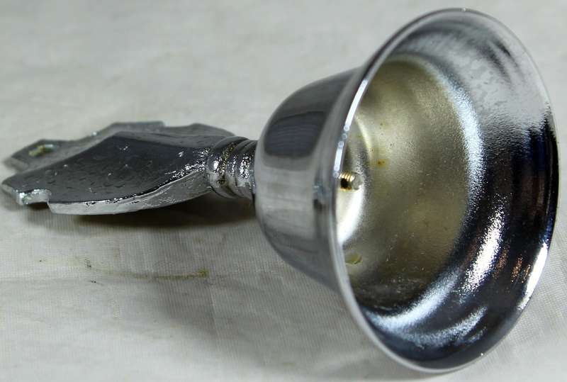 Souvenir silver plated bell - Warmbad