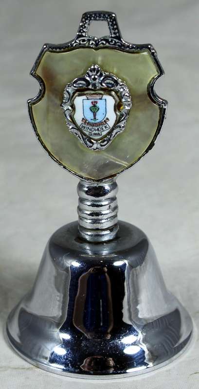 Souvenir silver plated bell - Windhoek SWA