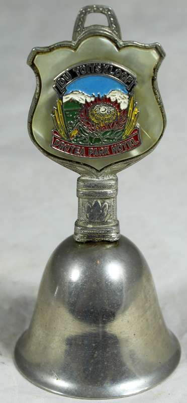 Souvenir silver plated bell - Du Toitskloof - Protea park hotel
