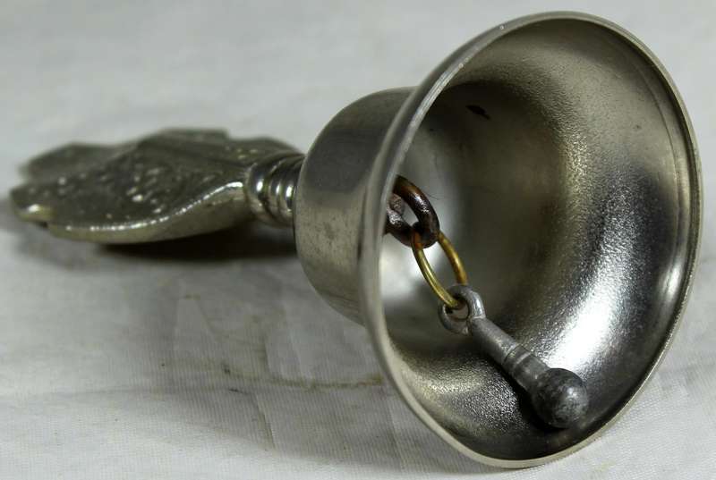Souvenir silver plated bell - Salisbury
