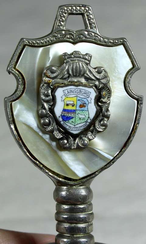 Souvenir silver plated bell - Lainsburg