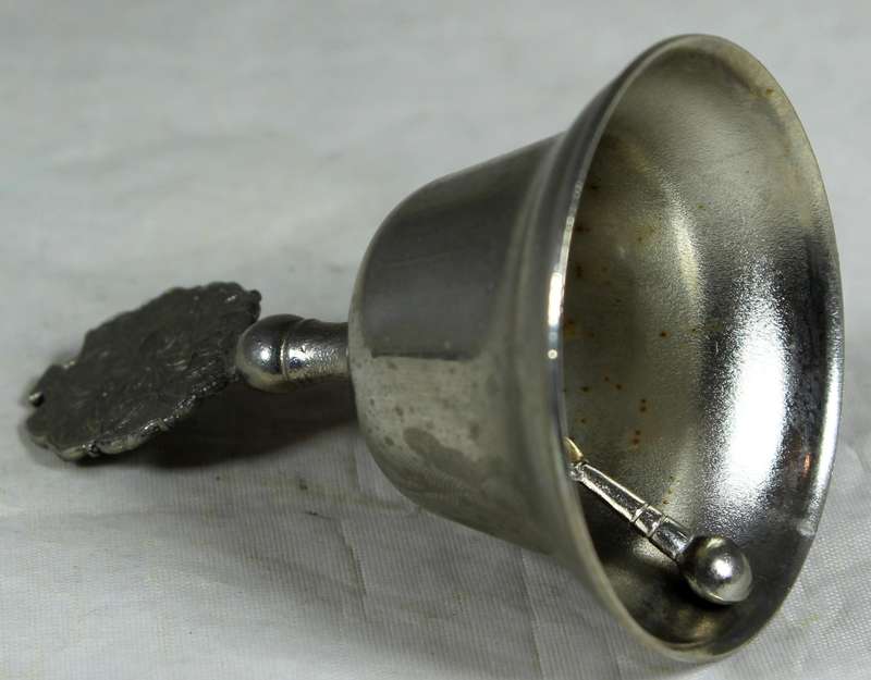 Souvenir silver plated bell - Amanzimtoti