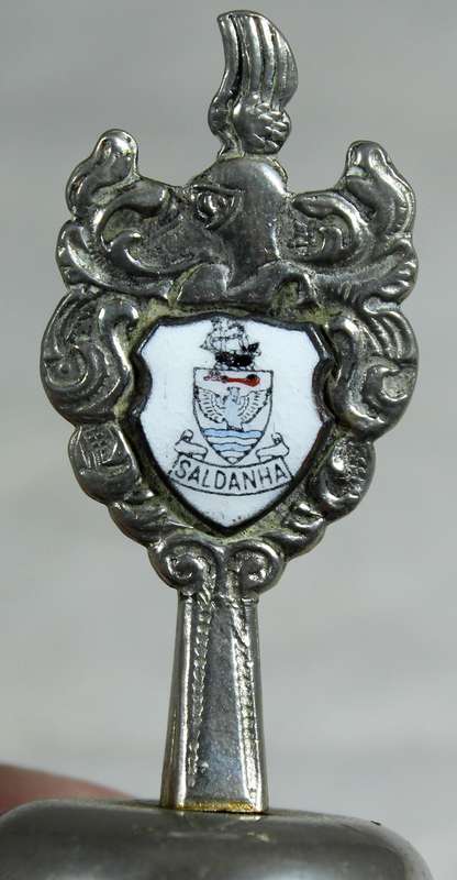 Souvenir silver plated bell - Saldanha