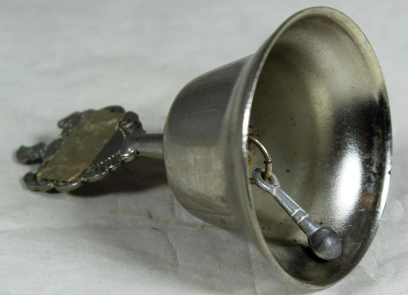 Souvenir silver plated bell - Saldanha