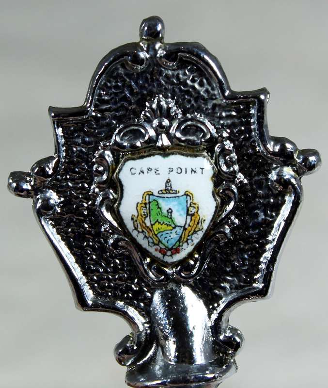 Souvenir silver plated bell - Cape point