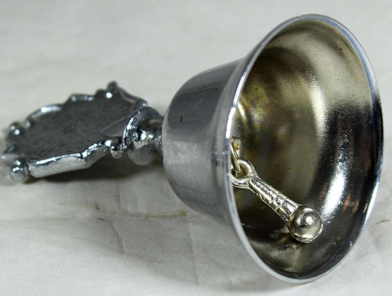 Souvenir silver plated bell - Cape point