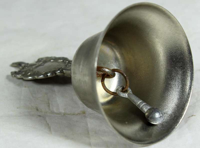 Souvenir silver plated bell - Tzaneen