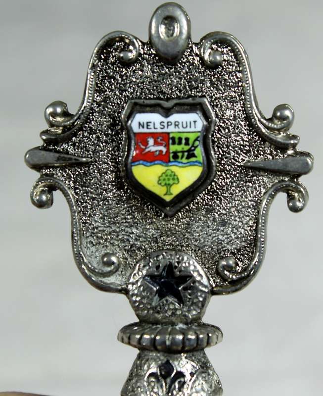 Souvenir silver plated bell - Nelspruit
