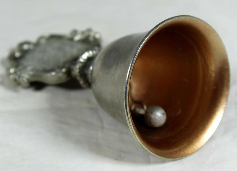 Souvenir silver plated bell - Nelspruit