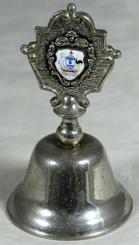 Souvenir silver plated bell - Robertson