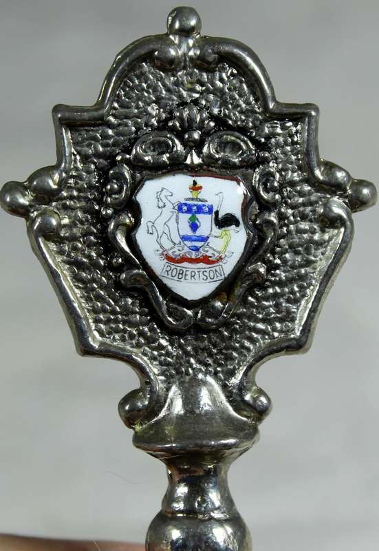 Souvenir silver plated bell - Robertson