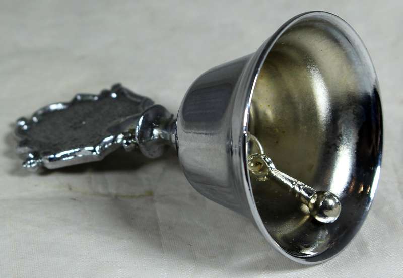 Souvenir silver plated bell - Piet Retief