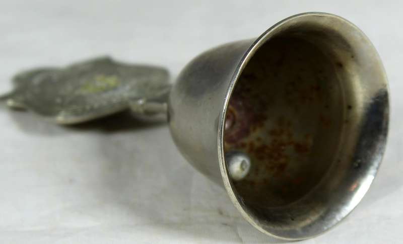 Souvenir silver plated bell - Springbok South Africa