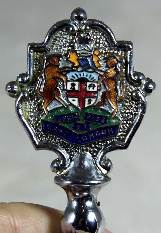 Souvenir silver plated bell - East London