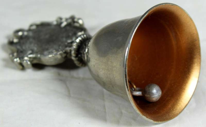 Souvenir silver plated bell - Jacobsdal