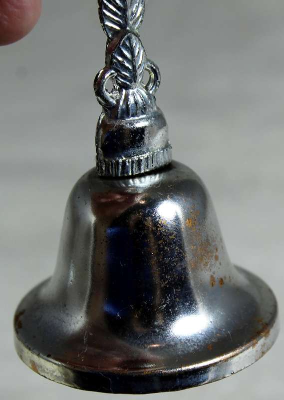 Souvenir silver plated bell - Cape Town