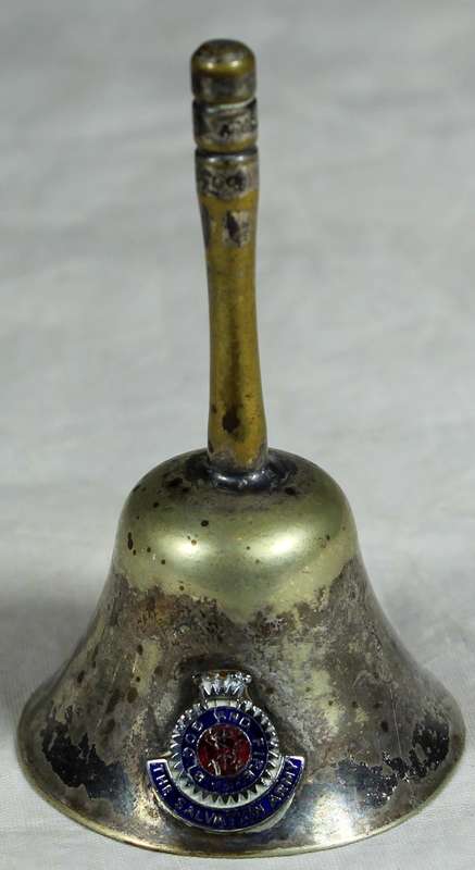 Souvenir silver plated bell - The Salvation army