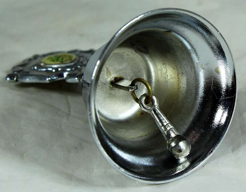 Souvenir silver plated bell - Vrede