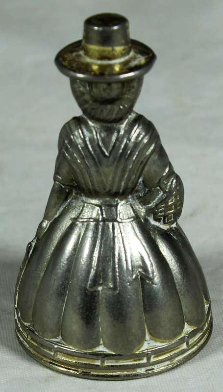 Welsh lady bell dressed in traditional clothes