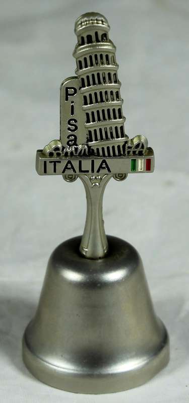 Small Pisa Italia souvenir bell
