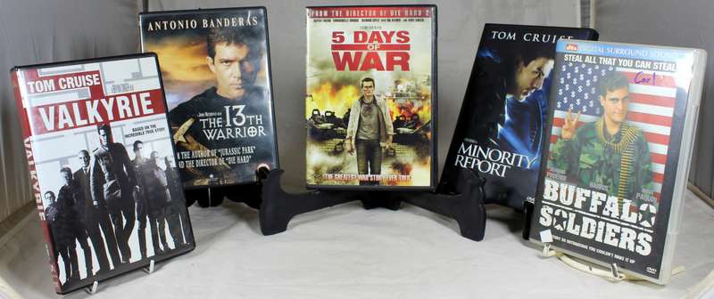Five DVD Set - 5 Days of war, Minority Report, Buffalo Soldiers, The 13th Warrior, Valkyrie