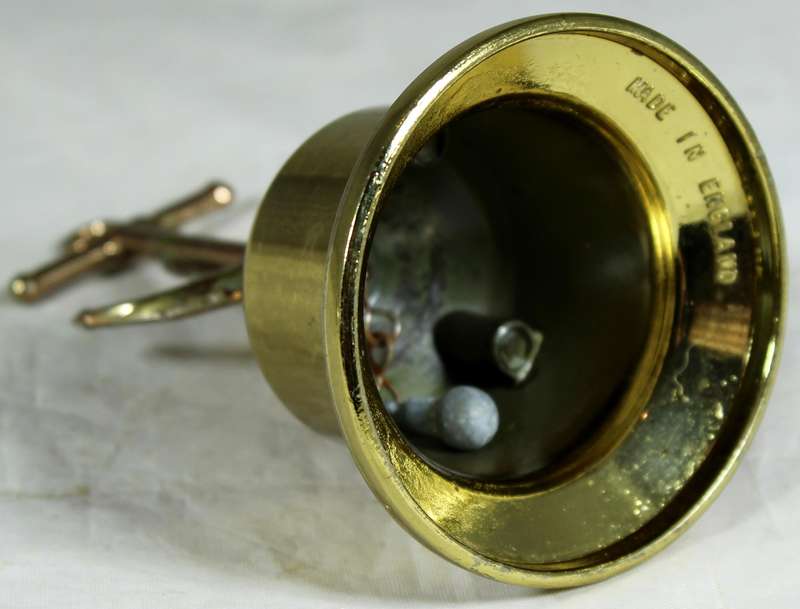 Brass bell - Anchor (Made in England)