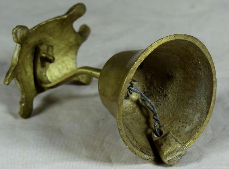 Brass bell - Tortoise top
