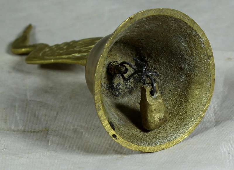 Brass bell - Crane