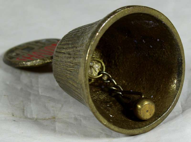Brass bell - Shalom