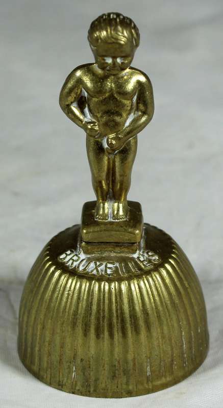 Brass bell - Mannekin pis - Bruxelles