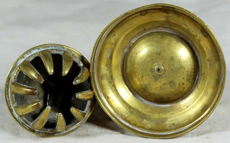 Brass bell - Indian elephant claw